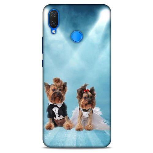 Huawei Psmart 2019 Kılıf Köpek Kıyafetleri (18) Telefon Kılıfları Yorkshire Gömlek Papyon