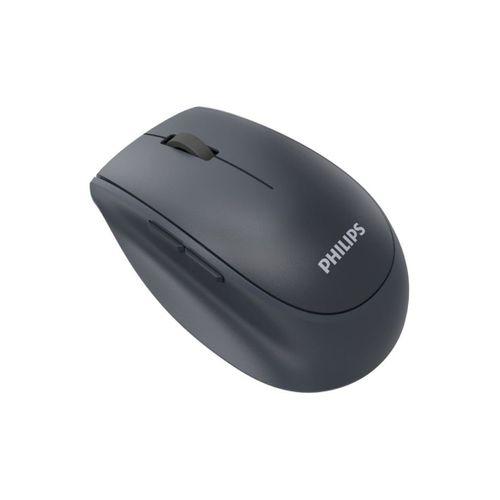 PHILIPS SPK7627K Kablosuz Bluetooth Mouse 1600 DPI Gri Kablosuz Mouse Type-C Şarj Destekli