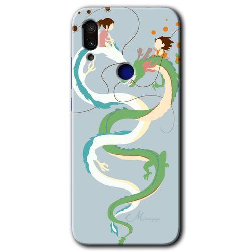 Xiaomi Redmi Note 7 HD Baskılı Kılıf + 9D Tam Ekran Koruyucu - Snake Friendship