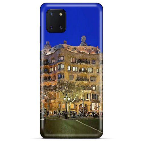 Huawei Y5P Kılıf Dünya Mimarisi (28) Arka Kapak Casa Mila İspanya
