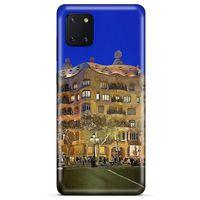 Huawei Y5P Kılıf Dünya Mimarisi (28) Arka Kapak Casa Mila İspanya