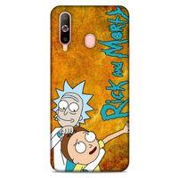 Samsung Galaxy A60 Uyumlu Kılıf Rick And Morty (13) Silikon Kap Mr. Meeseeks