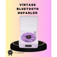 Bluetooth Retro Pikap Hoparlör – Projektörlü Gece Lambası