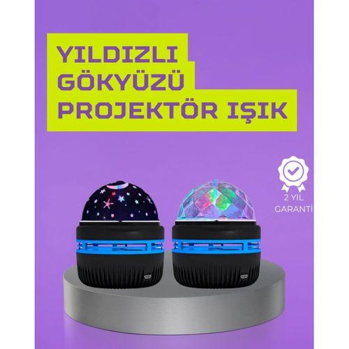 Usb’li Yıldız Projektör Lamba – Döner Galaxy Işık Şovu, Çocuk Ve Yetişkin Uyku Lambası