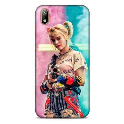 Huawei Y5 2019 Uyumlu Kılıf Harley Quinn (27) Tasarımlı Kılıf Kobalt mavisi