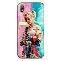 Huawei Y5 2019 Uyumlu Kılıf Harley Quinn (27) Tasarımlı Kılıf Kobalt mavisi