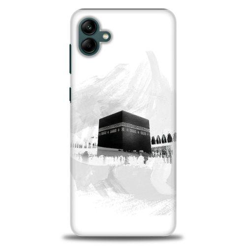 Samsung Galaxy A04 Kılıf HD Baskılı Kılıf - Kabe-i Münevvere + Tam Ekran Koruyucu