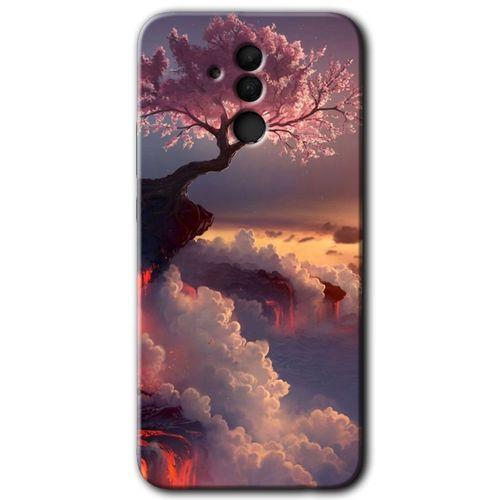 Huawei Mate 20 Lite Kılıf Baskılı Kapak - Uçurumdaki Hayat +Tam Ekran Koruyucu