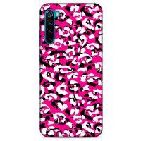 Xiaomi Redmi Note 8T Uyumlu Kılıf Pembe Delisi (31) TPU Kılıf Kamuflaj