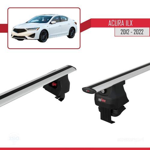 Acura ILX (DE1/2/3) 2012-2022 Arası ile uyumlu ACE-4 Ara Atkı Tavan Barı GRİ