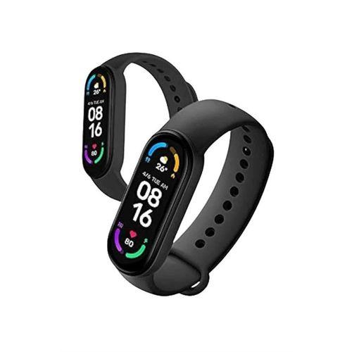 M6 Akıllı Bileklik Siyah Adımsayar Spor Takibi Android Ve İos Uyumlu