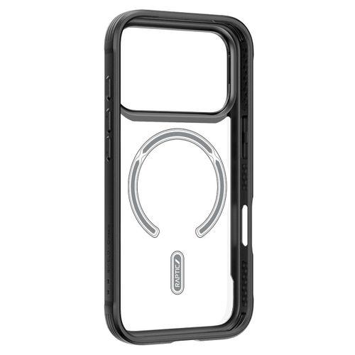 Apple iPhone 17 Pro Max Kılıf M-safe Şarj Özellikli Airbagli Raptic Shield Serisi Şeffaf Arka Yüzey Kapak