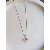 Xuping Kelebek Kolye - Altın