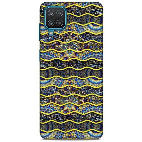 Lopard Samsung Galaxy A12 Uyumlu Kılıf Taşlı (39) Liquid Crystal Kılıf