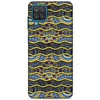 Lopard Samsung Galaxy A12 Uyumlu Kılıf Taşlı (39) Liquid Crystal Kılıf