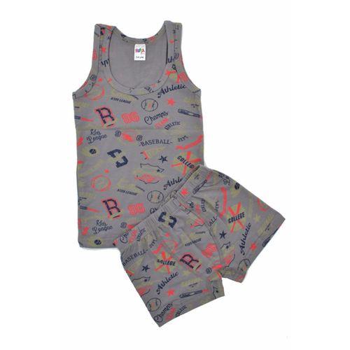 Erkek Çocuk Beyzbol Baskılı Boxer Takımı - Kota