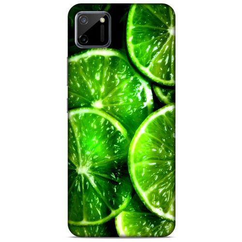 Realme C11 Uyumlu Kılıf Yeşil Delisi (26) Tpu Silikon Kılıf Tropikal orman yeşili