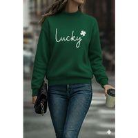 Kadın Uzun Kollu Bisiklet Yaka Viskon Iki Iplik Bluz