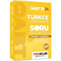 2024 ÖABT Türkçe Öğretmenliği Tamamı Çözümlü Soru Bankası Yediiklim Yayınları