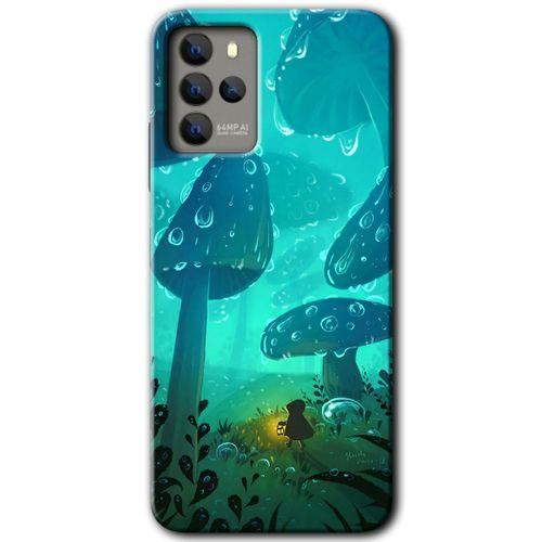 Omix X700 Kılıf HD Desen Baskılı Arka Kapak - Silhoutte Dropss