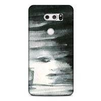 LG K40S Kılıf Depresyon (13) Silikon Kap Mor Turuncu