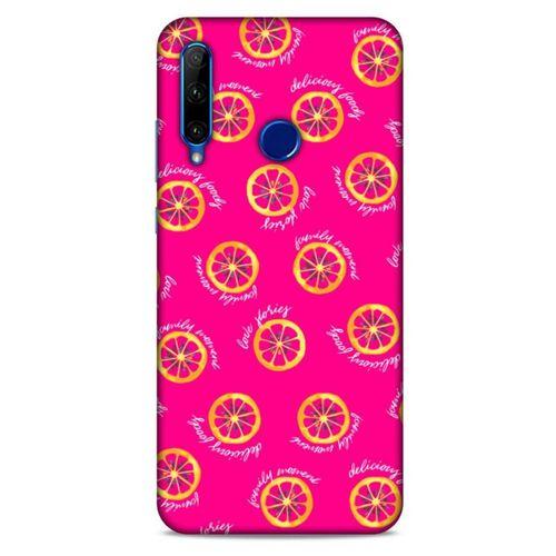 Huawei Honor 20 Lite Uyumlu Kılıf Pembe Delisi (22) Tam Koruma Kılıfı Ejder Meyvsi