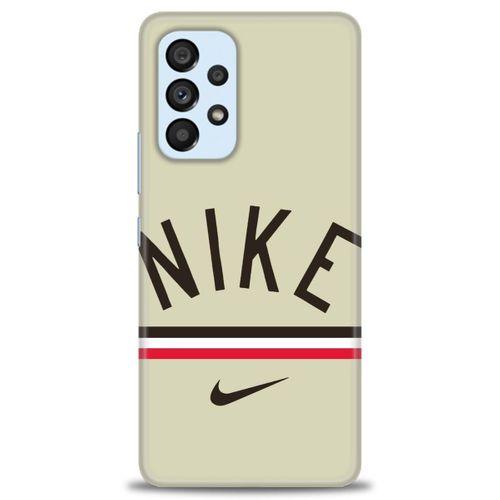 Samsung Galaxy A53 5G Kılıf HD Baskılı Kılıf - Nike + Tam Ekran Koruyucu