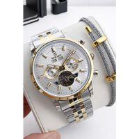 Reward 2 Yıl Garantili Otomatik Mekanizma İtalyan Bileklik Hediyeli Erkek Kol Saati W.147646.1