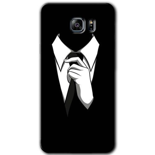 Samsung Galaxy Note 5 Kılıf HD Desen Baskılı Arka Kapak - Smokin