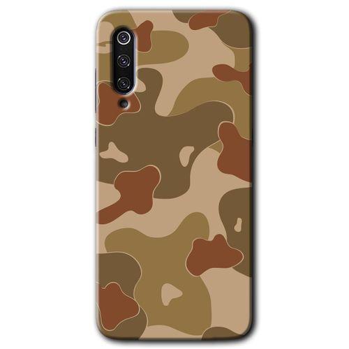 Potkal Hediye Fabrikası Xiaomi Mi 9 Kılıf HD Desen Baskılı Arka Kapak - Kamuflaj 10