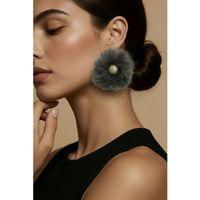 Monalisa Home İncili Peluş Figürlü Küpe