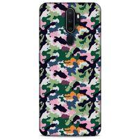 Kamuflaj 06 Oppo A9 2020 Kılıf Silikon Kapak