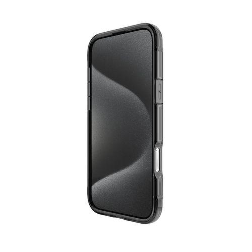 Apple iPhone 16 Pro Max Kılıf M-safe Şarj Özellikli Raptic Air Serisi Airbag Tasarımlı Metal Köşelikli Şeffaf Kapak