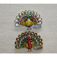 Taşlı Tavuskuşu Magnet