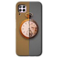 Huawei P40 Lite Kılıf Kapak - Clocks Artwork +Hayalet Ekran Yandan Gözükmez