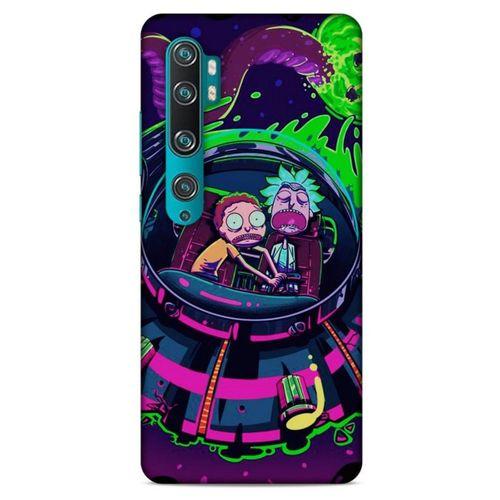 Xiaomi Mi Note 10 Pro Uyumlu Kılıf Rick And Morty (30) Silicone Case Doofus Rick