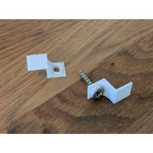 Kişiselleştirilebilir Kablo Kanalı Tutucu 3D Baskı (Bu ürün Sadece Plastik parçadır - Almadan Önce Soru Sorabilirsiniz)