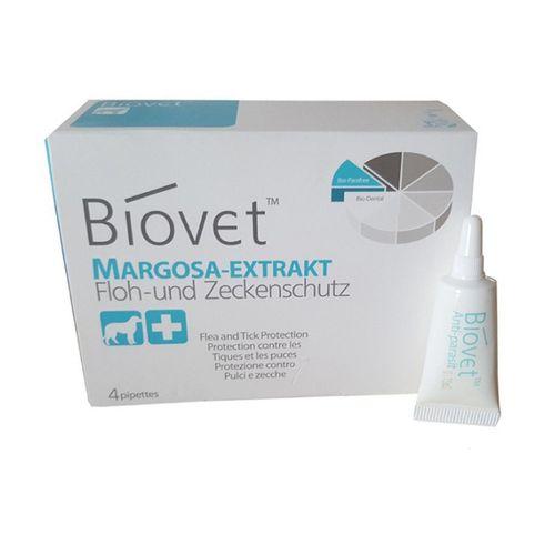 Biovet Margosa-Extrakt Küçük Boy Köpek Pire Kene Damlası - SKT: Kasım 2026