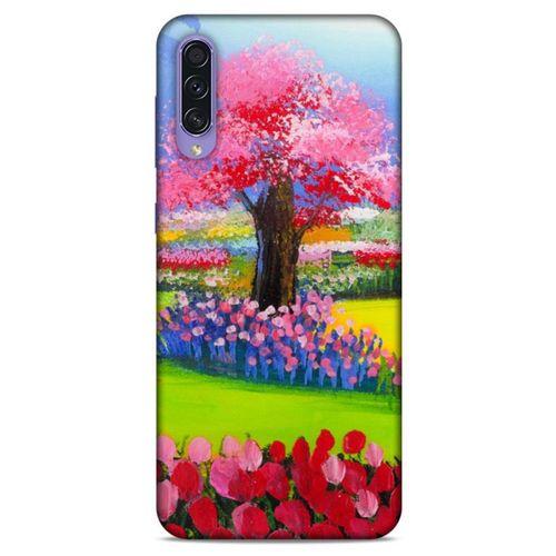 Samsung Galaxy A50s Kılıf Japonya (40) Fit Silikon Kılıf Japonya Ağaçları