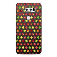 Frutix Elma 01 LG K50S Kılıf Desenli Silikon