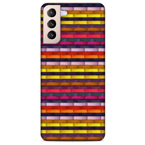 Lopard Samsung Galaxy S21 Plus Uyumlu Kılıf Patchwork (42) Rugged Armor Kılıf