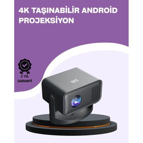 Dahili Hoparlörlü Ve Uzun Ömürlü Led Lambalı Akıllı Projektör