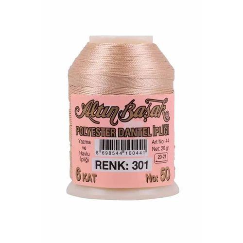 3 Adet Altınbaşak Oya ve Dantel İpi 20 gr - Royaleks - No: 301