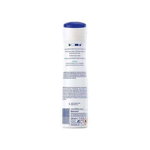 Nivea Nivea Fresh Natural Kadın Sprey Deodorant 150 Ml,48 Saat Koruma,hızlı Kuruma, Uzun Süren Ferahlık