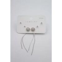 Çoklu Set Küpe - Gümüş