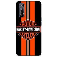 Huawei P Smart 2021 Uyumlu Kılıf Motorsiklet (36) Glitter Kılıf Harley Davidson