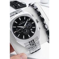 Slazenger Çelik Kordon İç Fonksiyonları Aktif 10 Atm+Bileklik Hediyeli Erkek Kol Saati VS.BLKT.0885