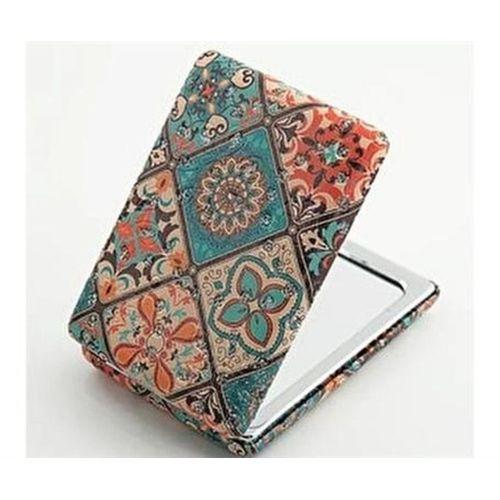 Luks Makyaj Aynası,Cep Aynası,Çanta Aynası 8,5X6X1Cm