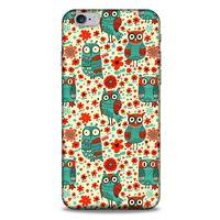 Baykuşlar (14) Desenli Silikon Kapak Telefon Kabı Apple Iphone 6 Plus Kılıf