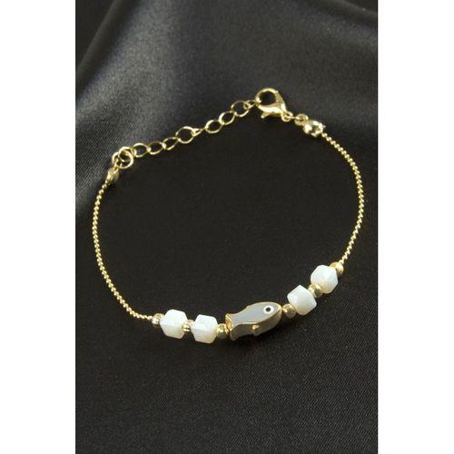 Balık Küp Kristal Bileklik